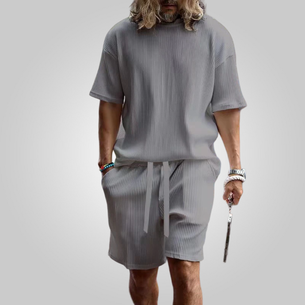 Sommerliches Hemd- und Shorts-Set Alfy