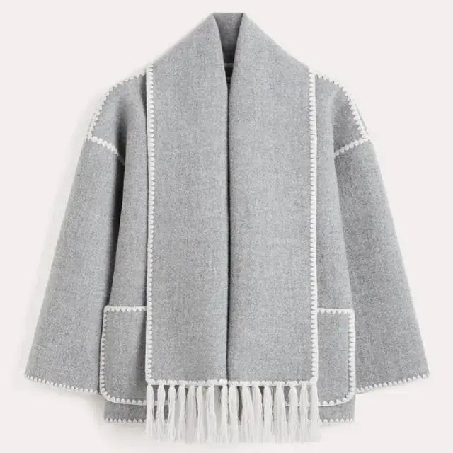 ModeGeist | Jacke mit Schalkragen