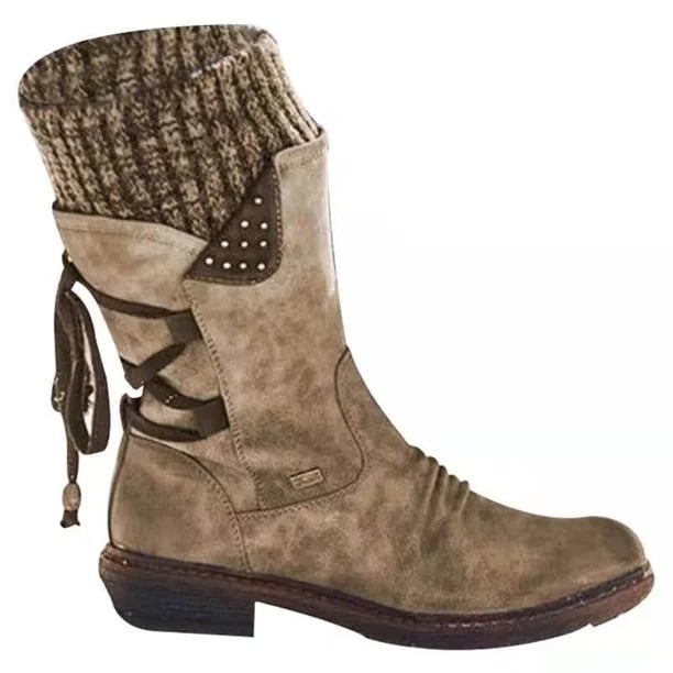 AMELIA Stiefel: Rutschfest, mittelhoher Schaft