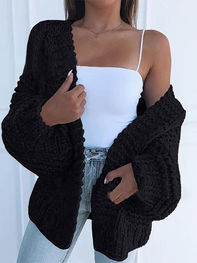 ModeGeist | Chunky Strickcardigan Weich und Warm Trendiger Komfort