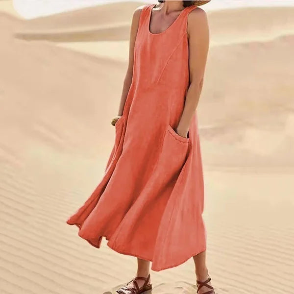MODEGEIST Damen Alltagskleid Klassisches Design Vielseitiger Stil