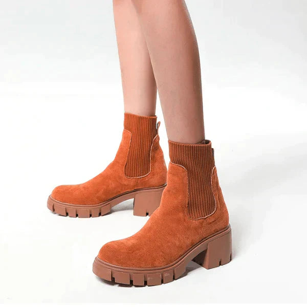 ModeGeist | Wildleder Winterstiefel