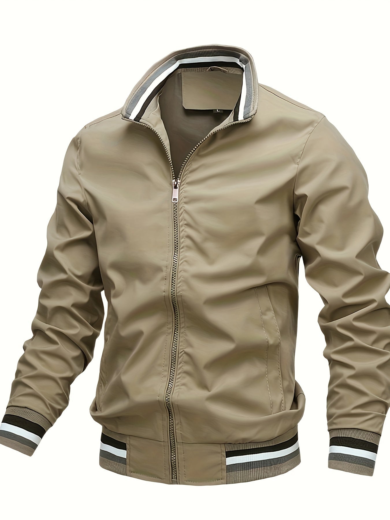ModeGeist | Jacke Einheitliche Farbe Polyester