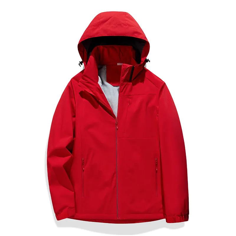 ModeGeist | Wasserdichte Fleece-gefütterte Shell-Jacke