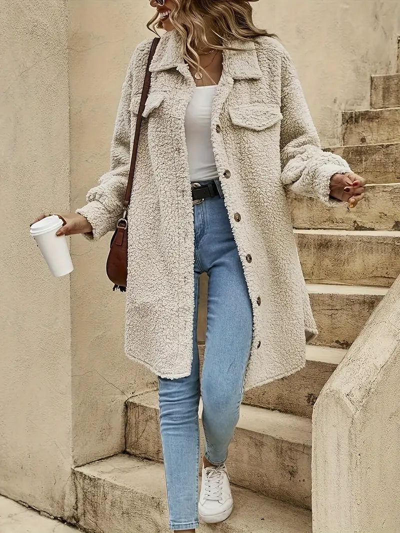 ModeGeist | Teddy Weiches Fleece Weste