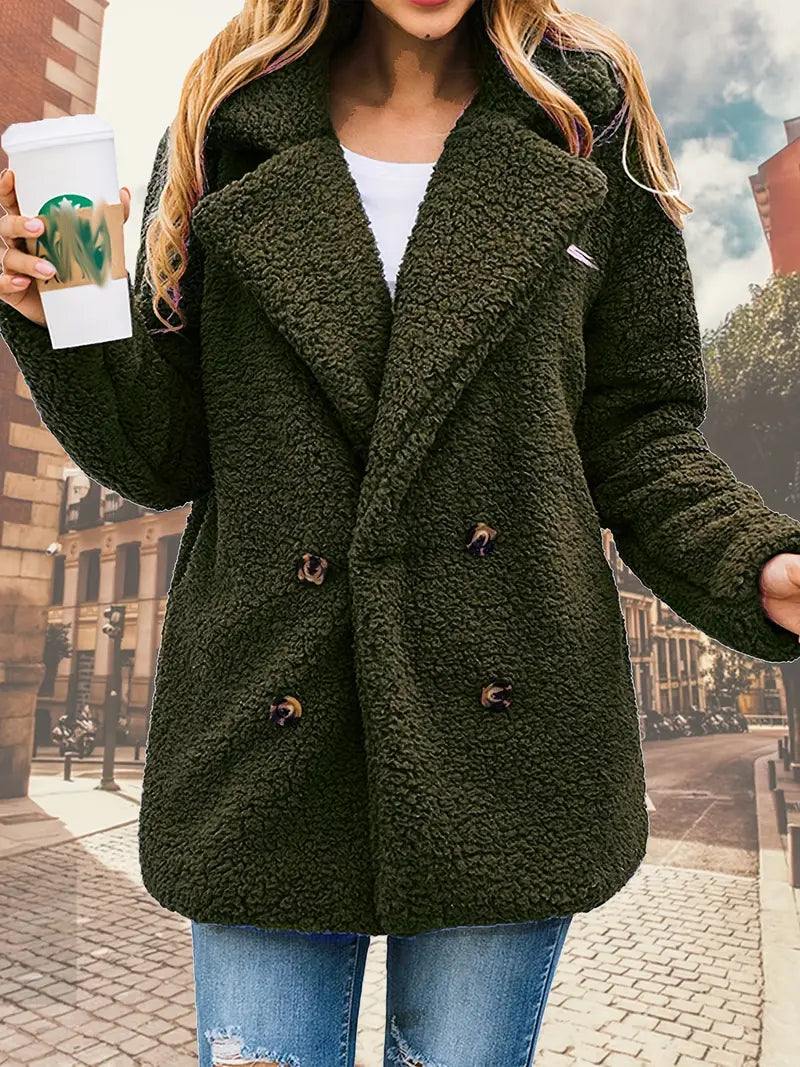 Luxuriöse Teddyjacke von Rudi für den Winter