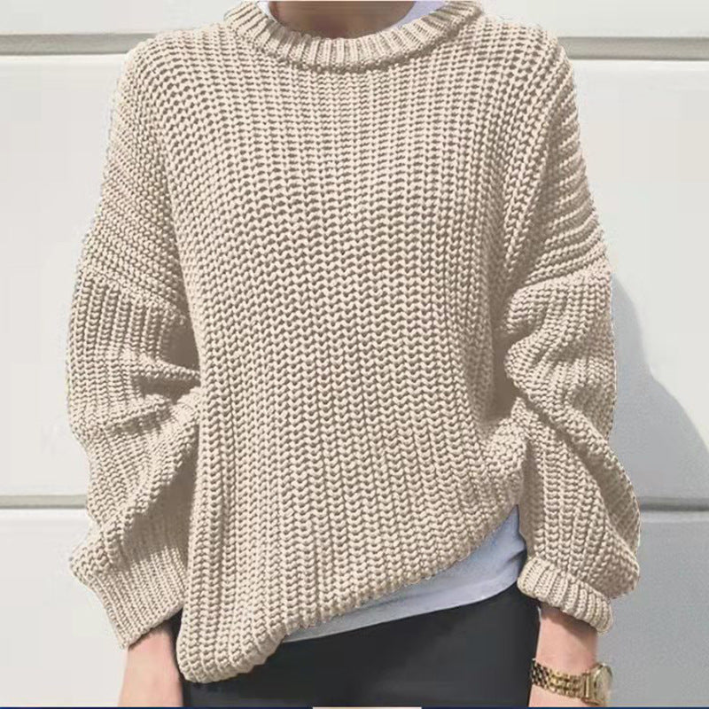 ModeGeist | Oversized Strickpullover Weich und Warm Entspannte Eleganz