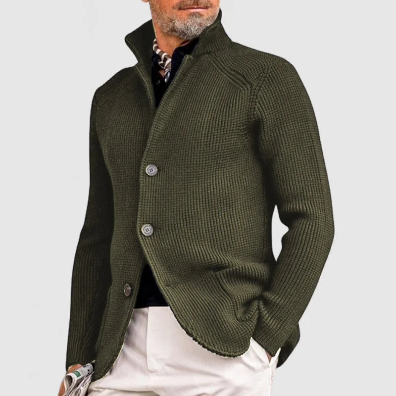 ModeGeist | Strickjacke mit Knöpfen Klassisches Design Warm und Stilvoll