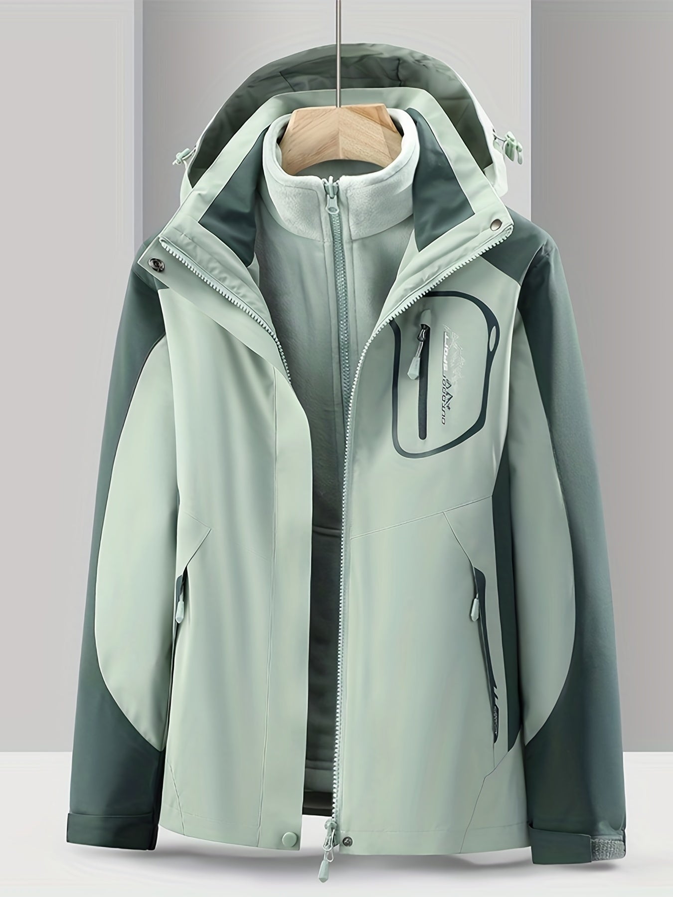 ModeGeist | 3-In-1 Wasserdichte Jacke