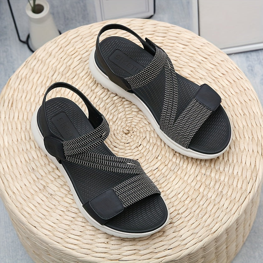 MODEGEIST Damen Orthopädische Sandalen Fußgewölbe-Stütze Verstellbar