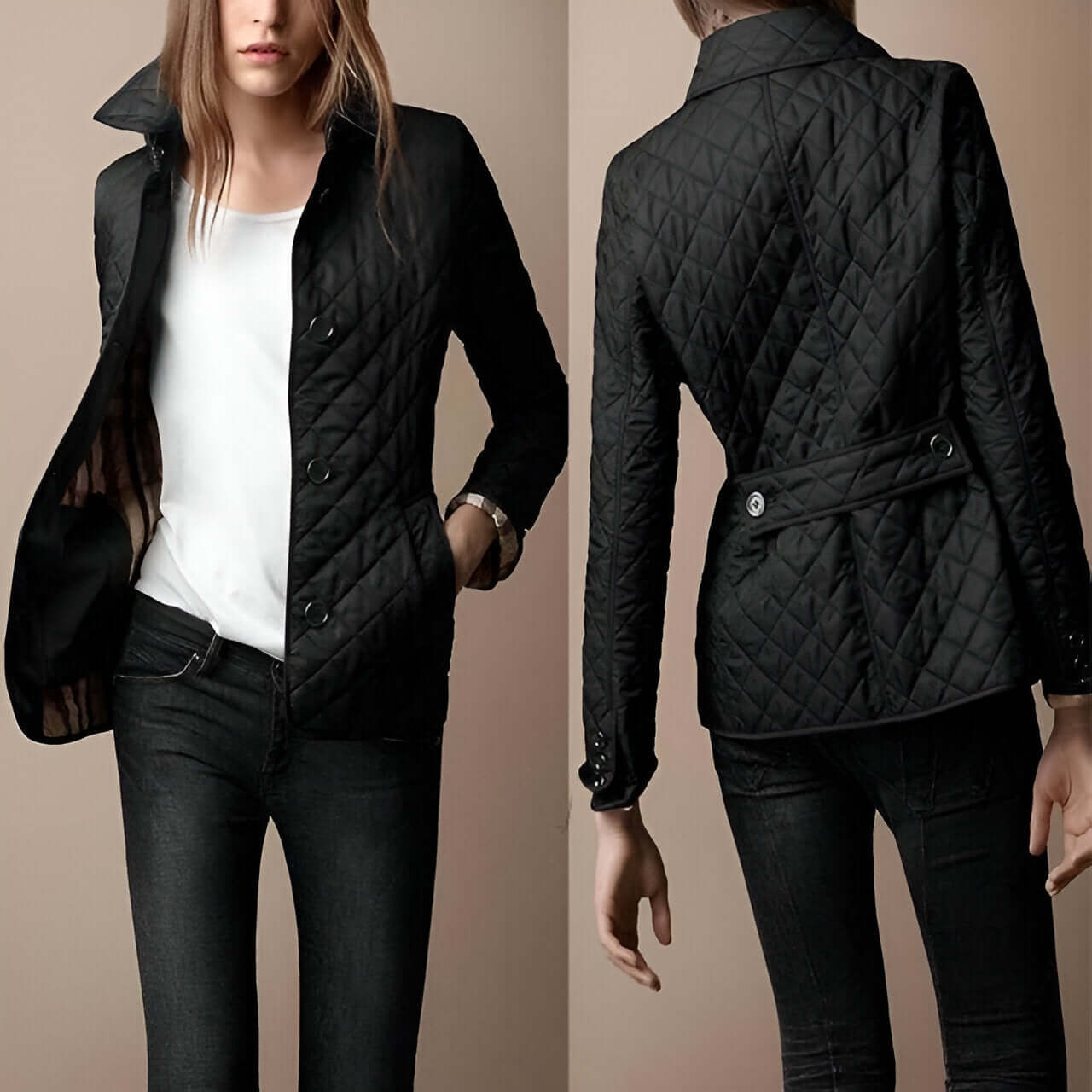 ModeGeist | Luxuriöse Seidenjacke - Elegant und Atmungsaktiv