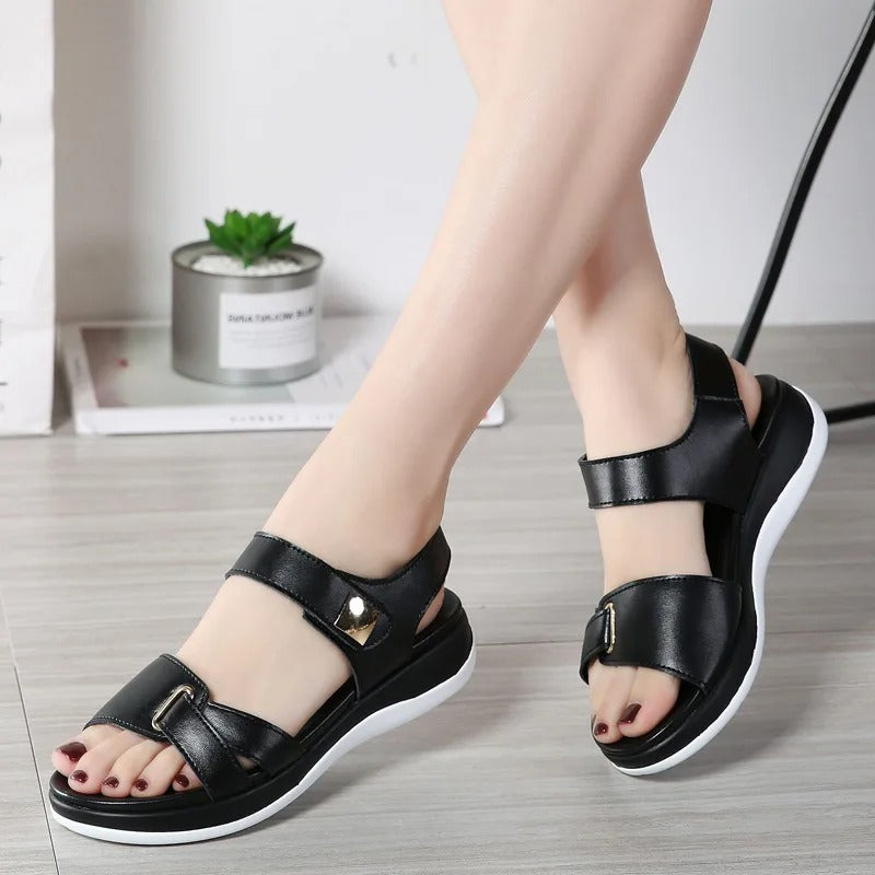 Komfortable Lurenza® Sandalen mit verstellbarem Klettverschluss