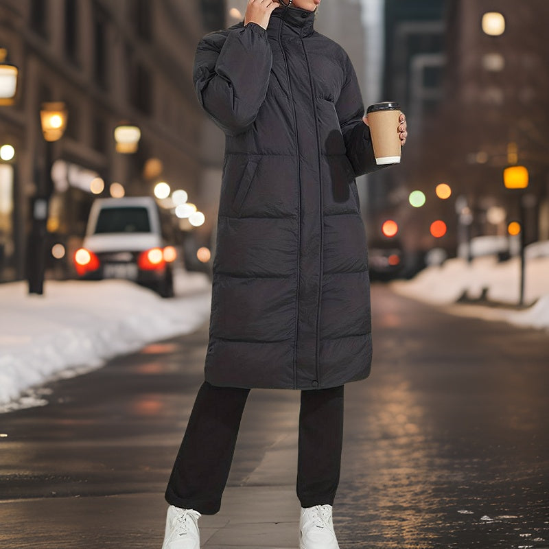 ModeGeist | Winterjacke mit hohem Kragen