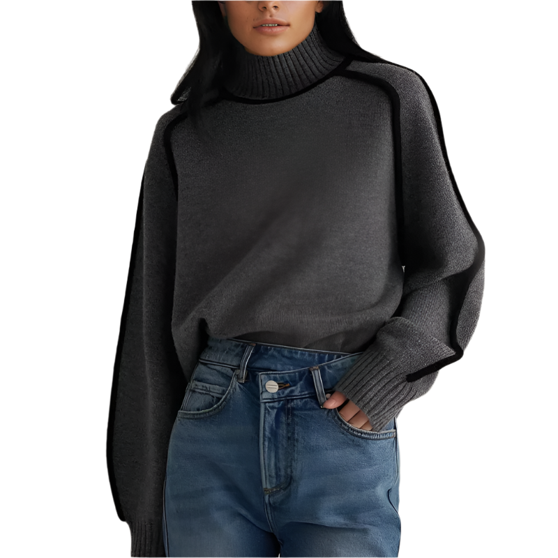 ModeGeist | Luxuriöser Weicher Rollkragenpullover für Damen