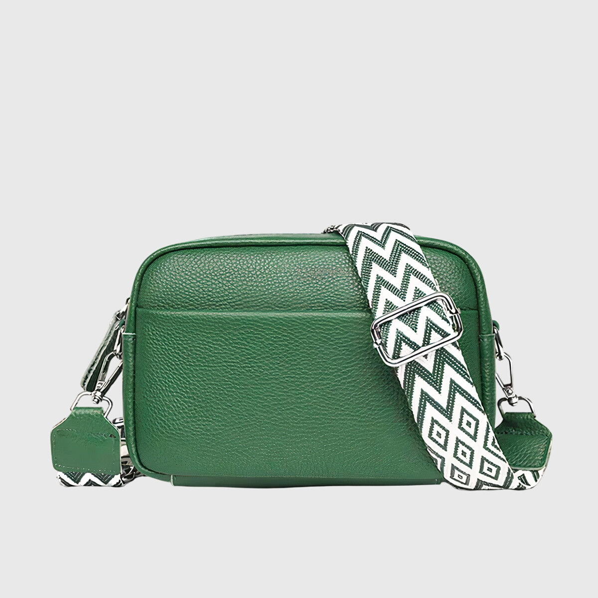 MODEGEIST Damen Schultertasche Leder Verstellbar Mehrere Fächer