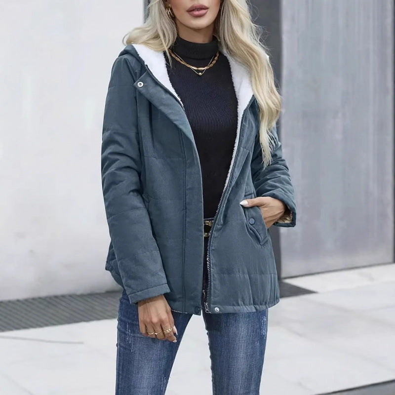 ModeGeist | Wattierte Damenjacke mit thermischer Fütterung