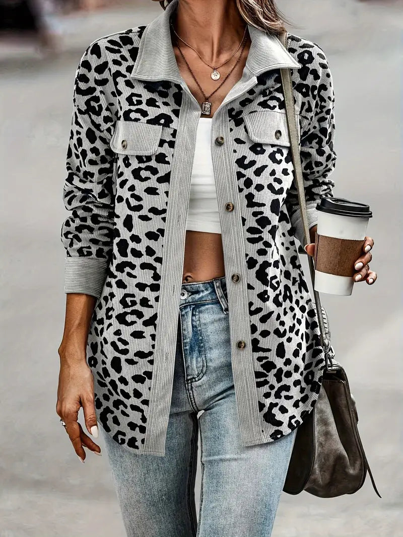 ModeGeist | Leopardjacke für Auffällige Outfits