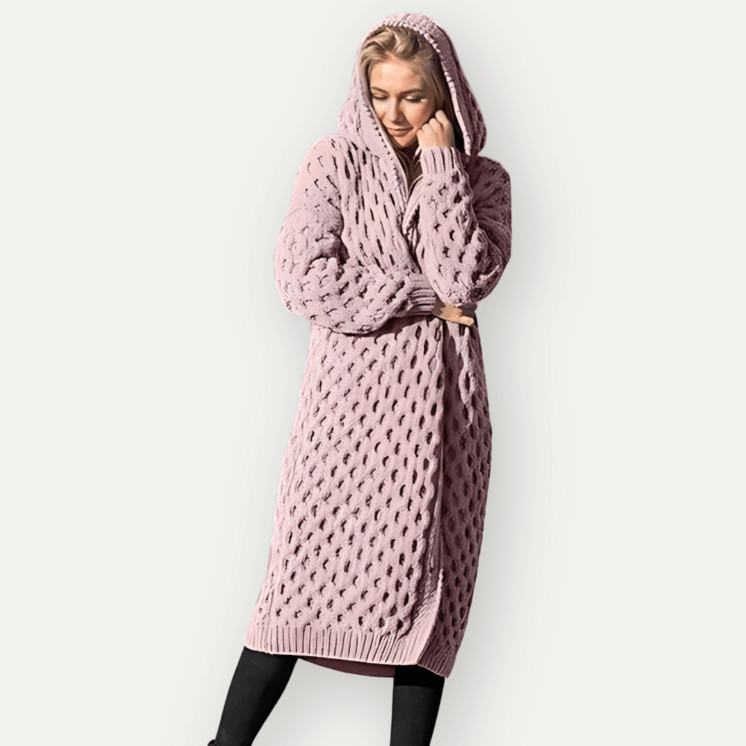 ModeGeist | Damen Kapuzenjacke mit langen Ärmeln