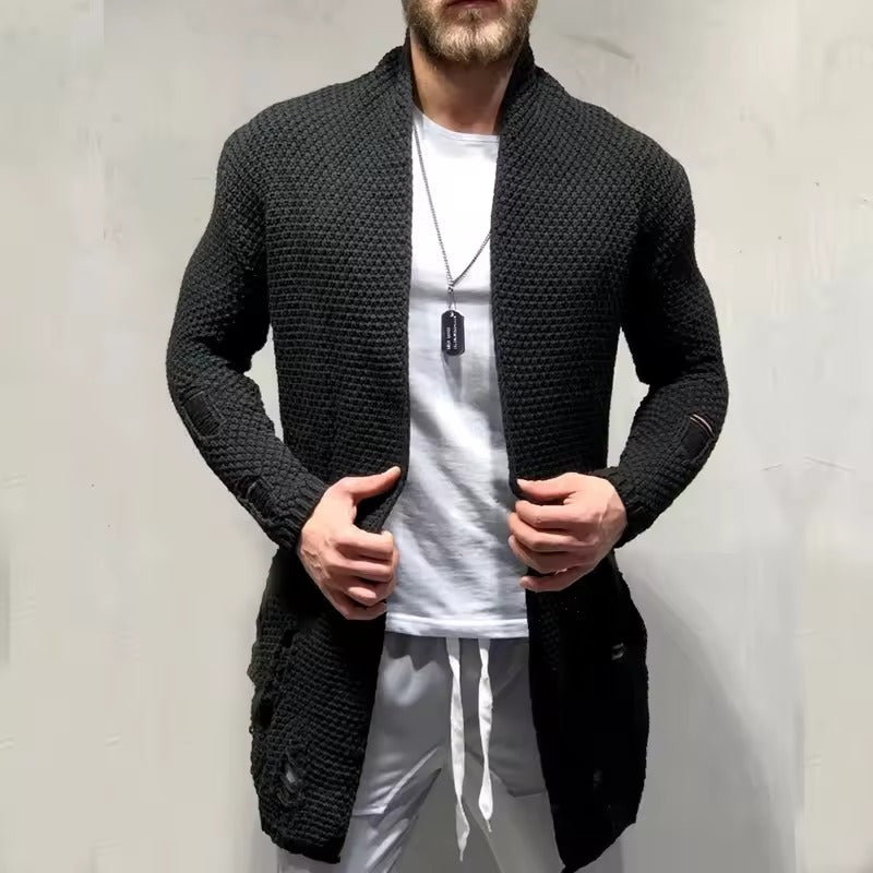 FLORIAN:  Leichte, lange Strickjacke