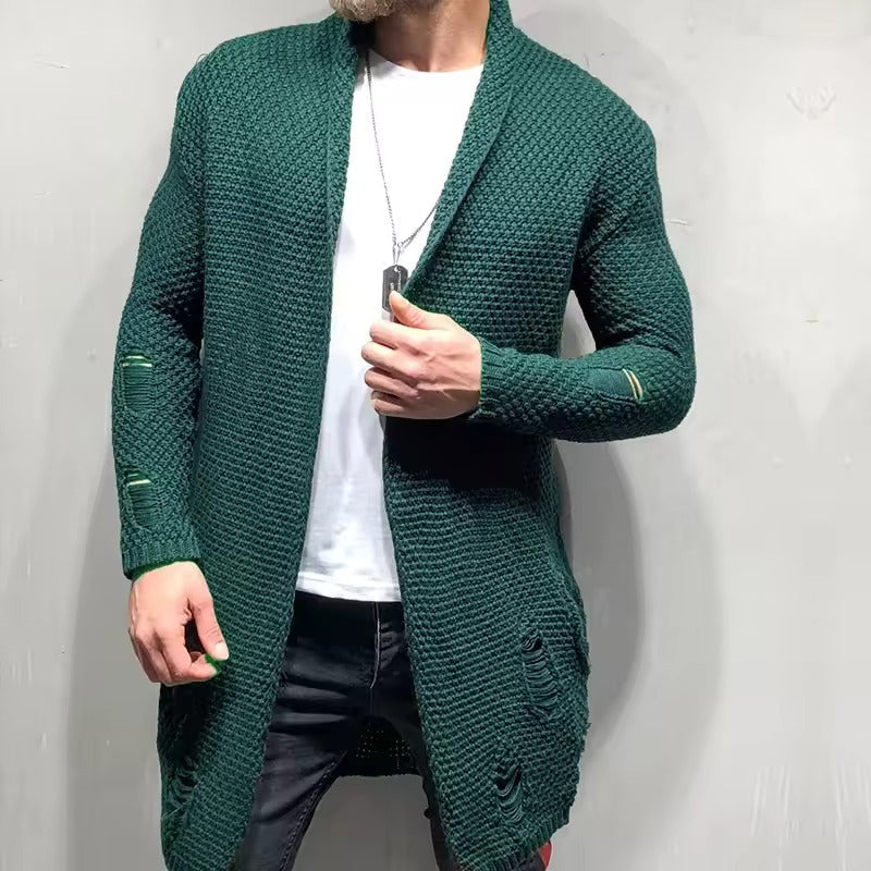 FLORIAN:  Leichte, lange Strickjacke