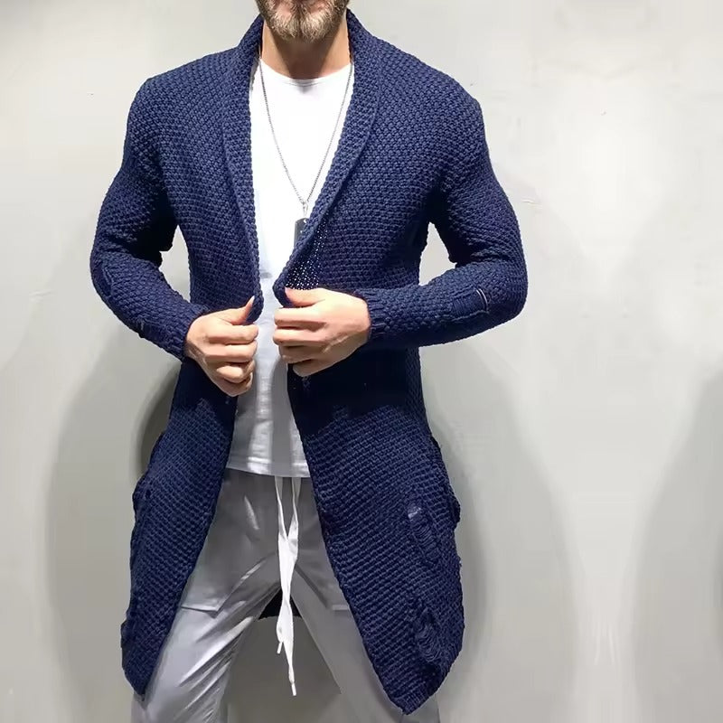 FLORIAN:  Leichte, lange Strickjacke