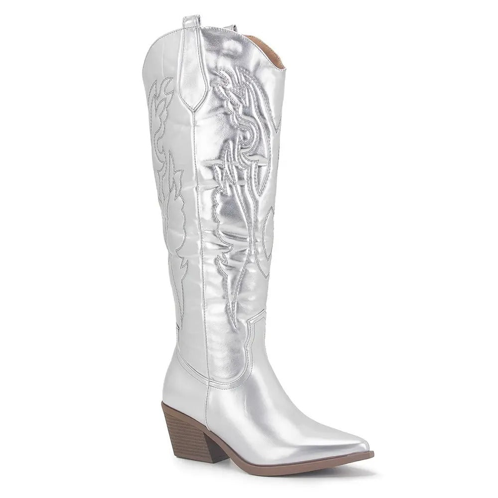 ModeGeist | Robuste Cowboystiefel Bis Zum Knie