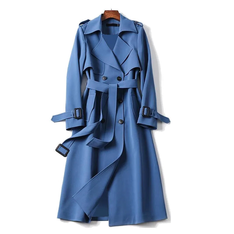 Damen Trenchcoat Eleanor mit Gürtel im klassischen Stil