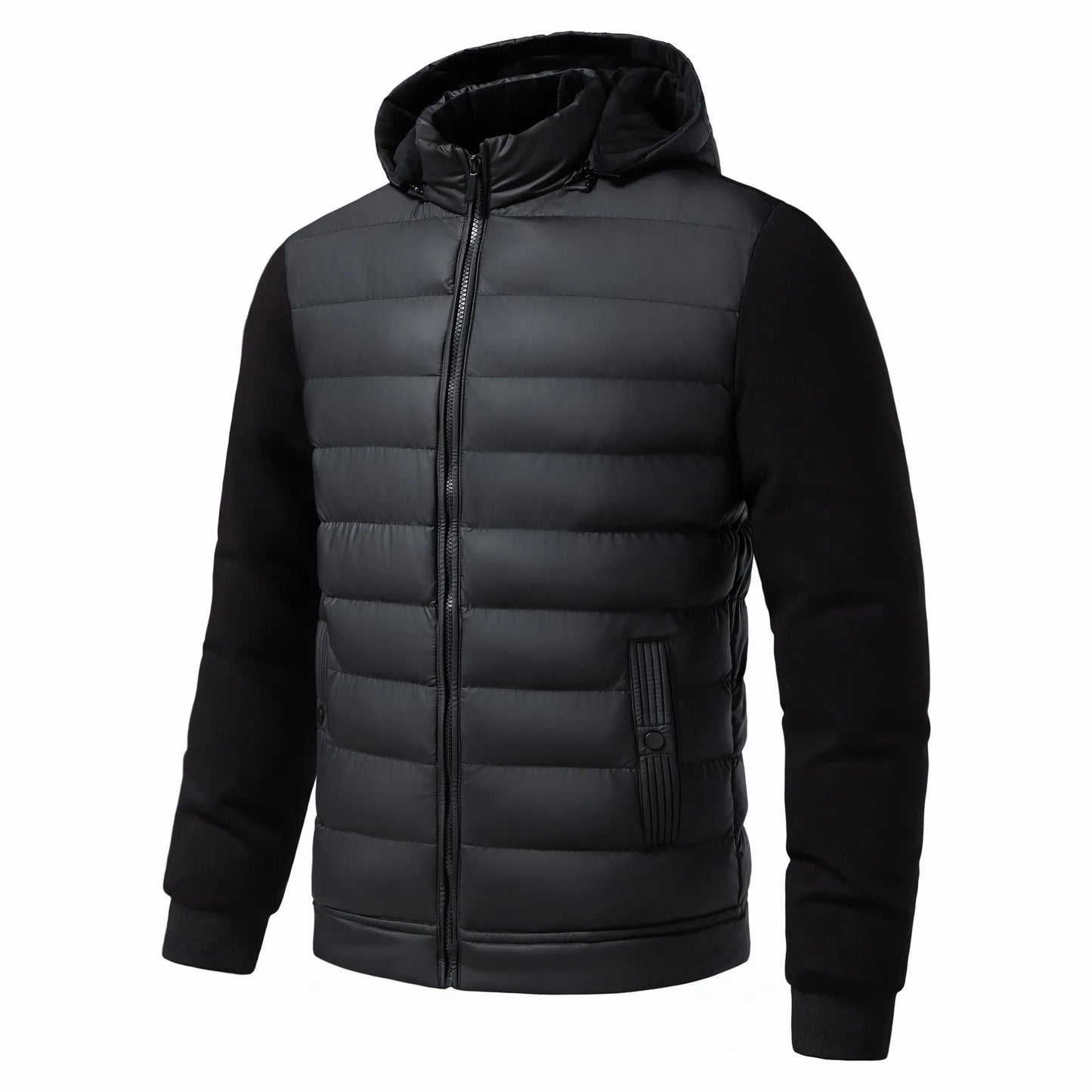 ModeGeist | Freizeitwinterjacke mit Kapuze für Herren