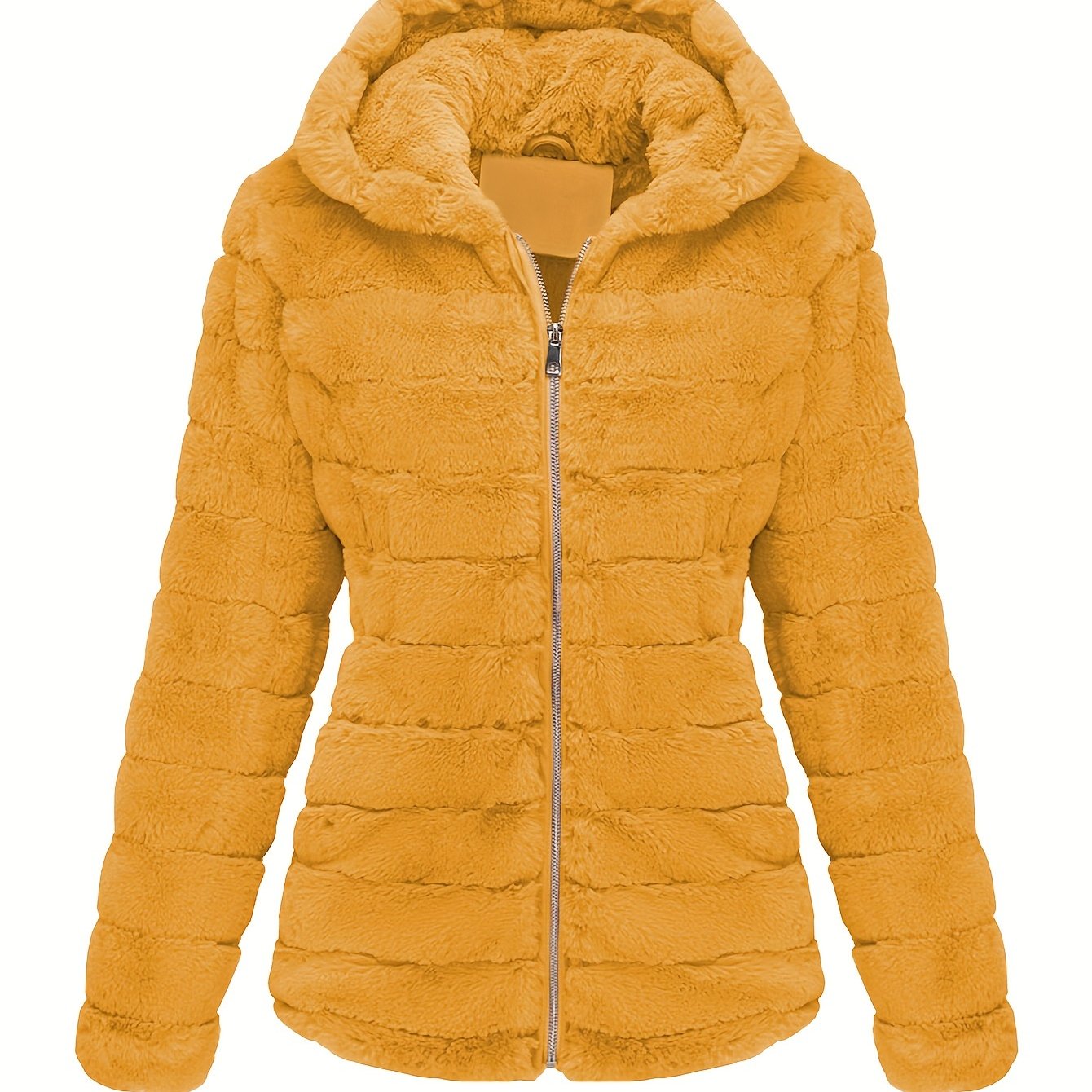 ModeGeist | Eleganter Teddy-Mantel In Einfarbig