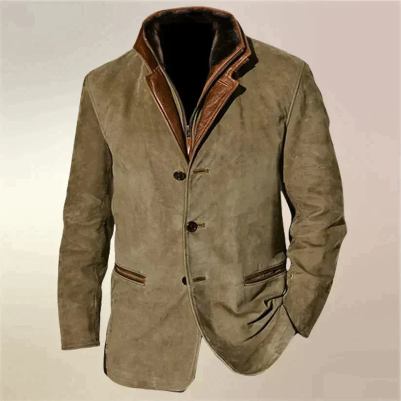 ModeGeist | Vintage-Herbstjacke für Männer