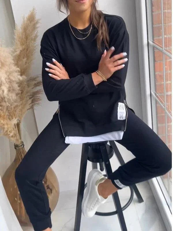 BELINDA: Set mit Baggy Sweatshirt und Jogginghose