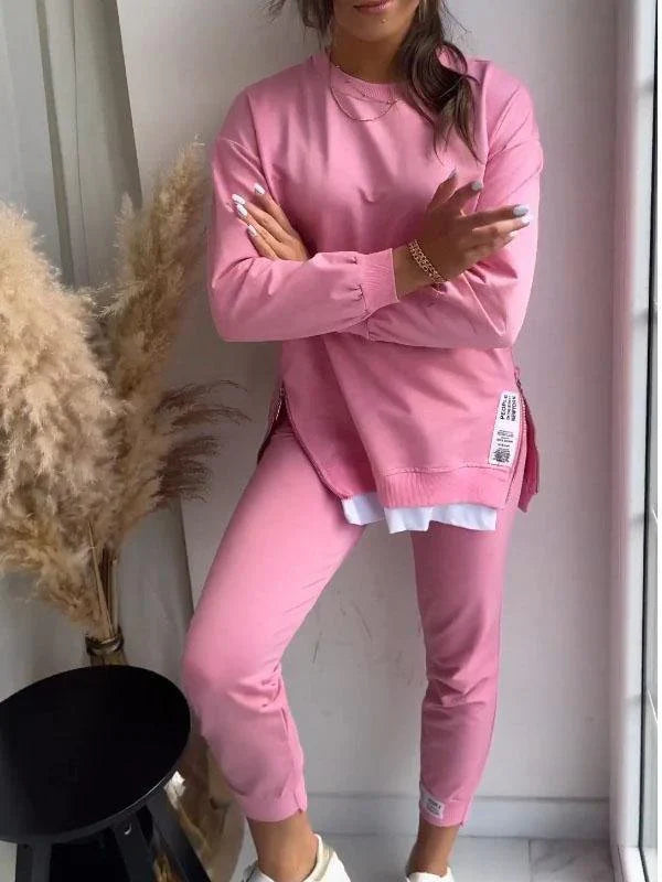 BELINDA: Set mit Baggy Sweatshirt und Jogginghose