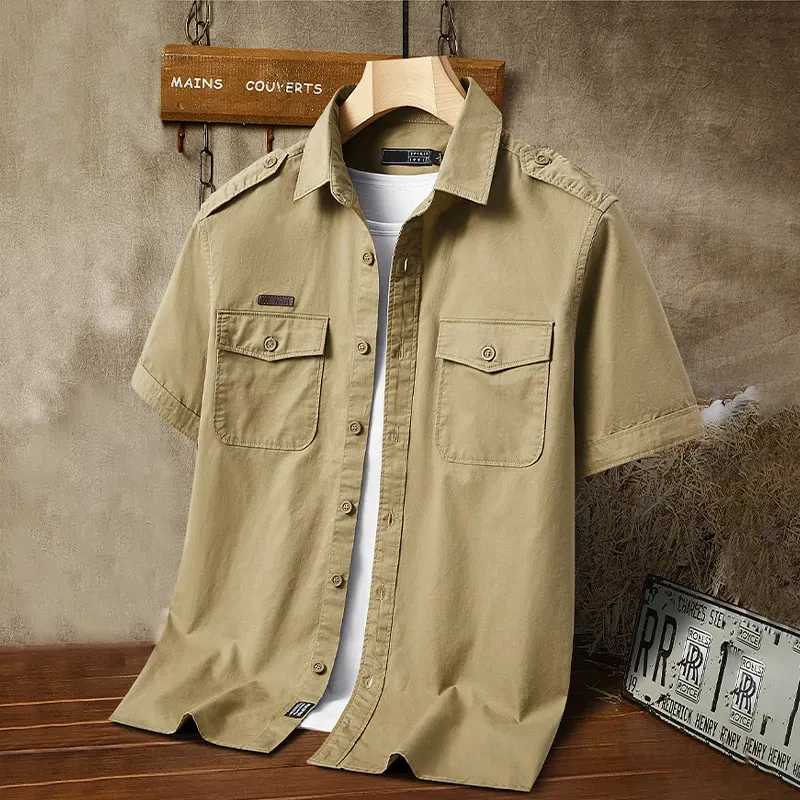Herren-Outdoorhemd Albert – Atmungsaktiv
