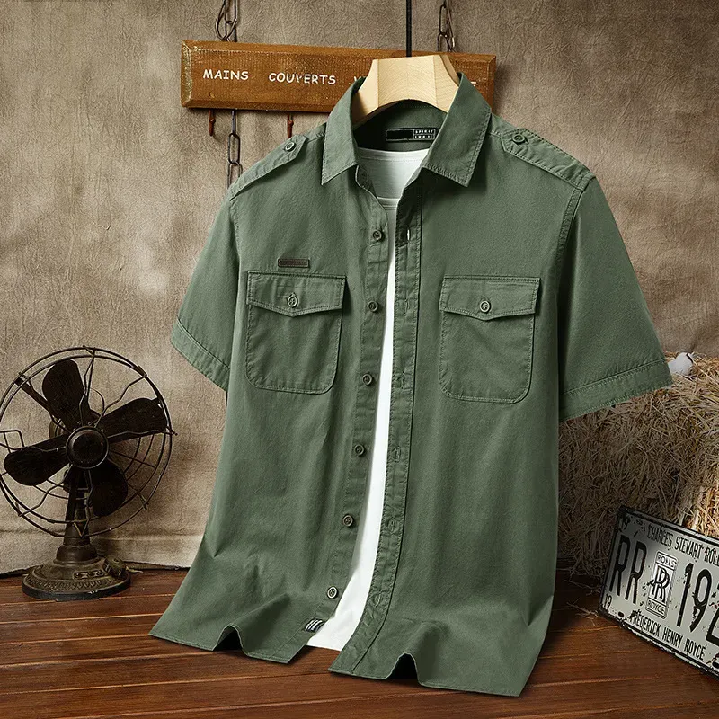 Herren-Outdoorhemd Albert – Atmungsaktiv