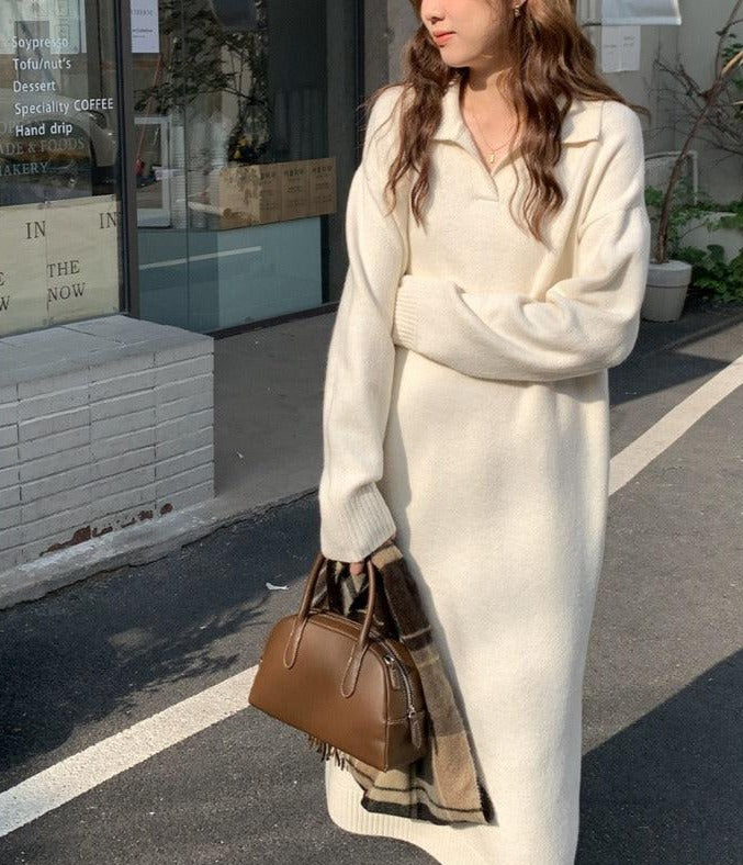 ModeGeist | Sweatkleid mit Bequemem Schnitt