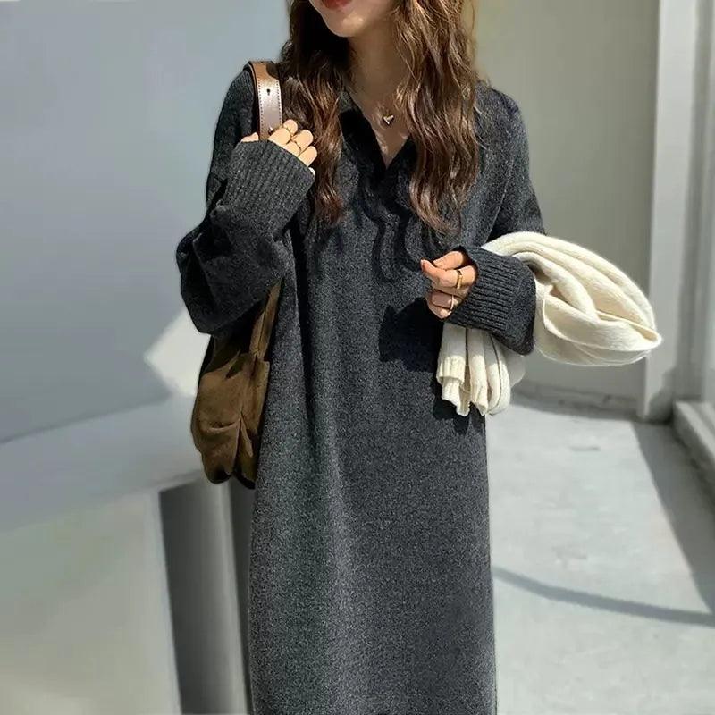 ModeGeist | Sweatkleid mit Bequemem Schnitt