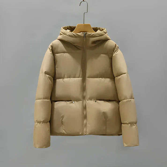 ModeGeist | Damen-Wintermantel Eleganter Puffermantel-Trend