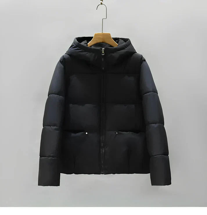 ModeGeist | Damen-Wintermantel Eleganter Puffermantel-Trend