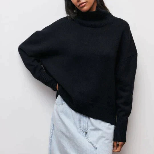 ModeGeist | Oversized Rollkragenpullover