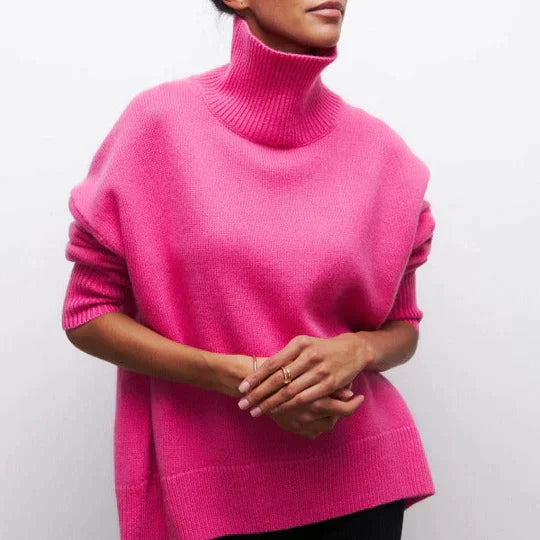 ModeGeist | Oversized Rollkragenpullover