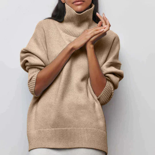 ModeGeist | Oversized Rollkragenpullover