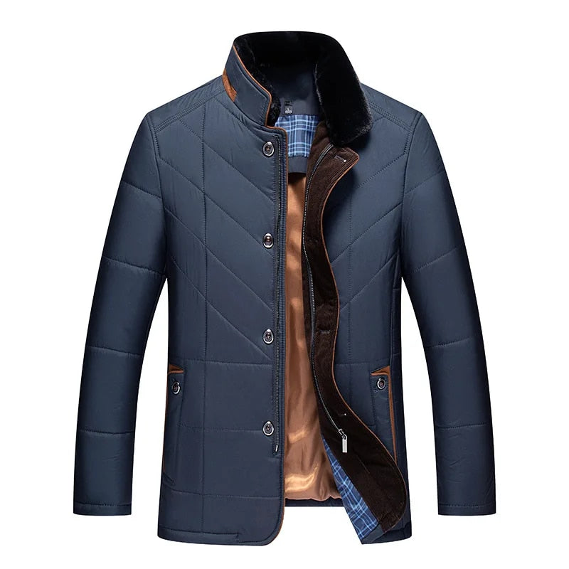 ModeGeist | Quilted Jacke Polyester Warm, Elegant