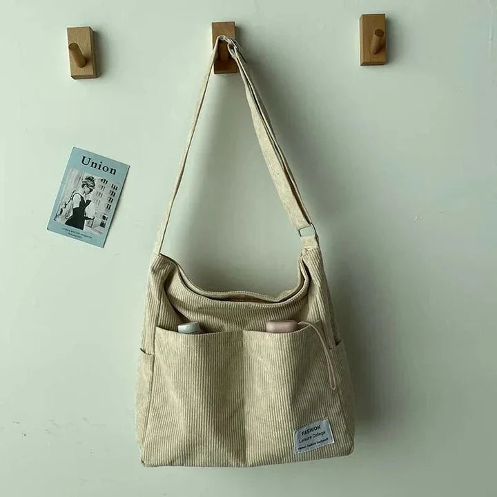 MATILDE – Mehrfächer-Cordtasche