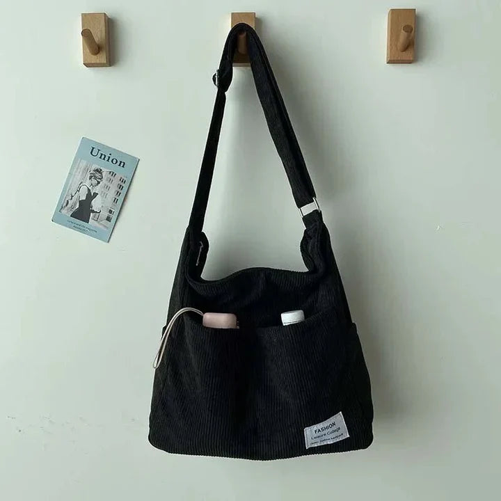 MATILDE – Mehrfächer-Cordtasche