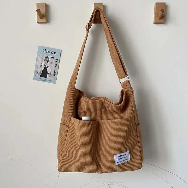 MATILDE – Mehrfächer-Cordtasche