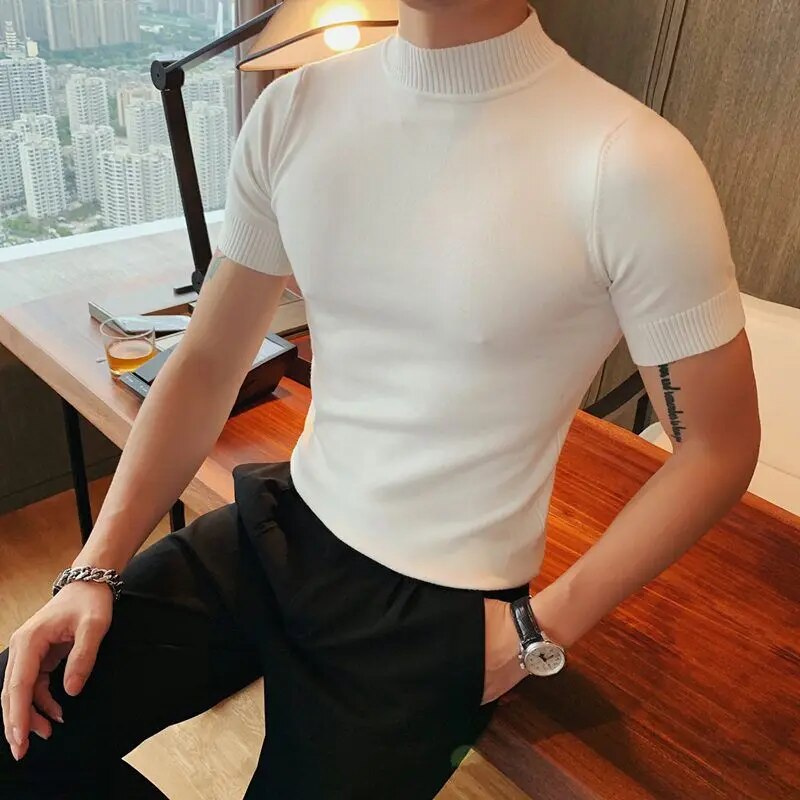 Jannik: Klassisches T-Shirt mit Slim Fit – Perfekt für jeden Anlass