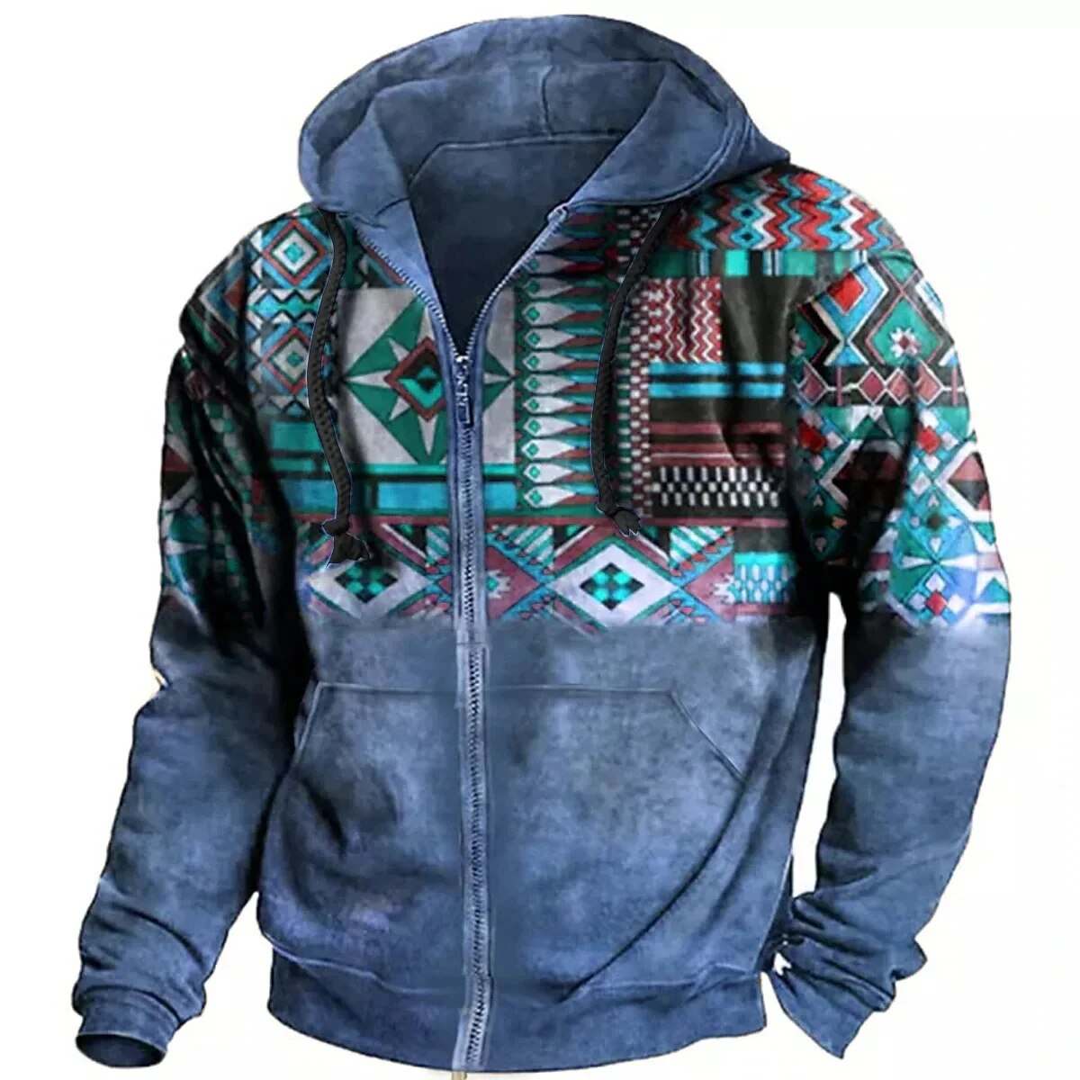 Herren-Retro-Fleece-Sweatshirt von Olivier™️