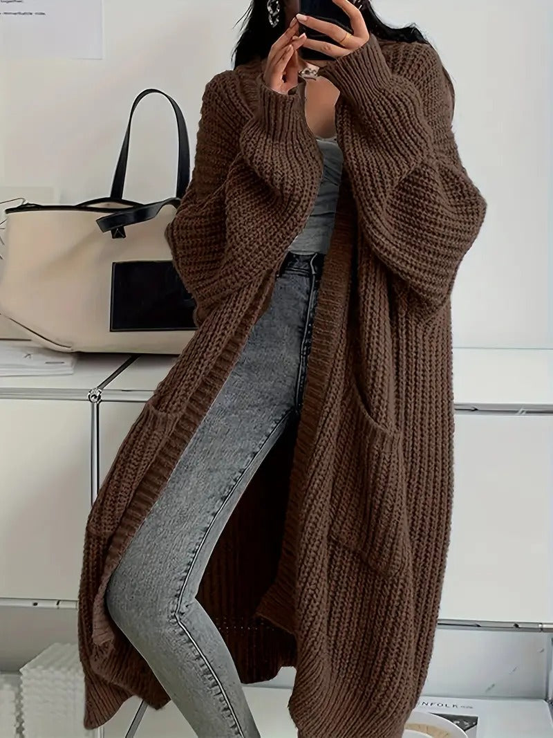 ModeGeist | Zeitloser Komfort Offener Pullover