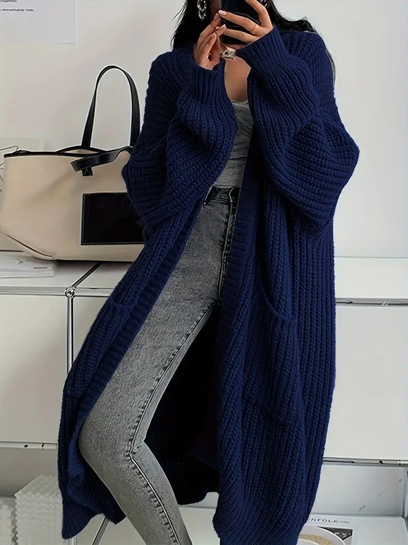 ModeGeist | Zeitloser Komfort Offener Pullover