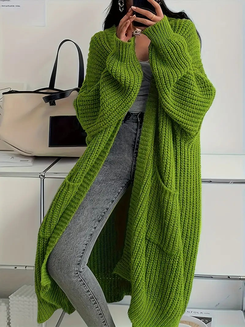 ModeGeist | Zeitloser Komfort Offener Pullover